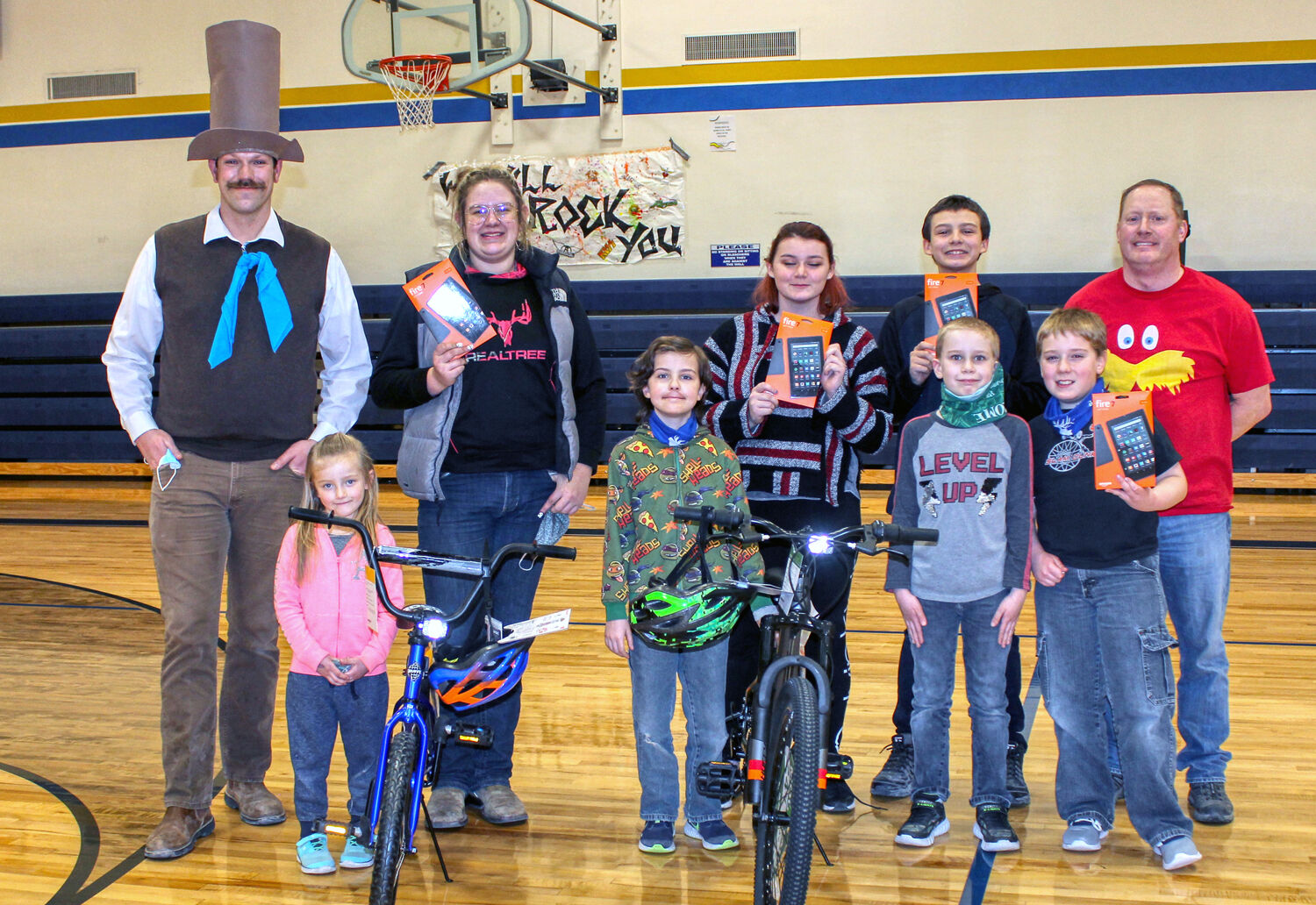 Augusta Masonic Lodge Donates Bikes and Kindles